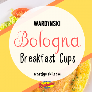 Brighten your breakfast with this delicious bologna omelet recipe from Wardynski Meats! #bolognarecipes #breakfastrecipes #omeletrecipes #bolognaomelet