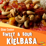 sweet and sour kielbasa