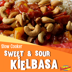 sweet and sour kielbasa
