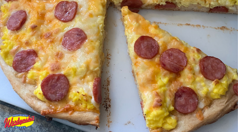 Polish Breakfast Pizza