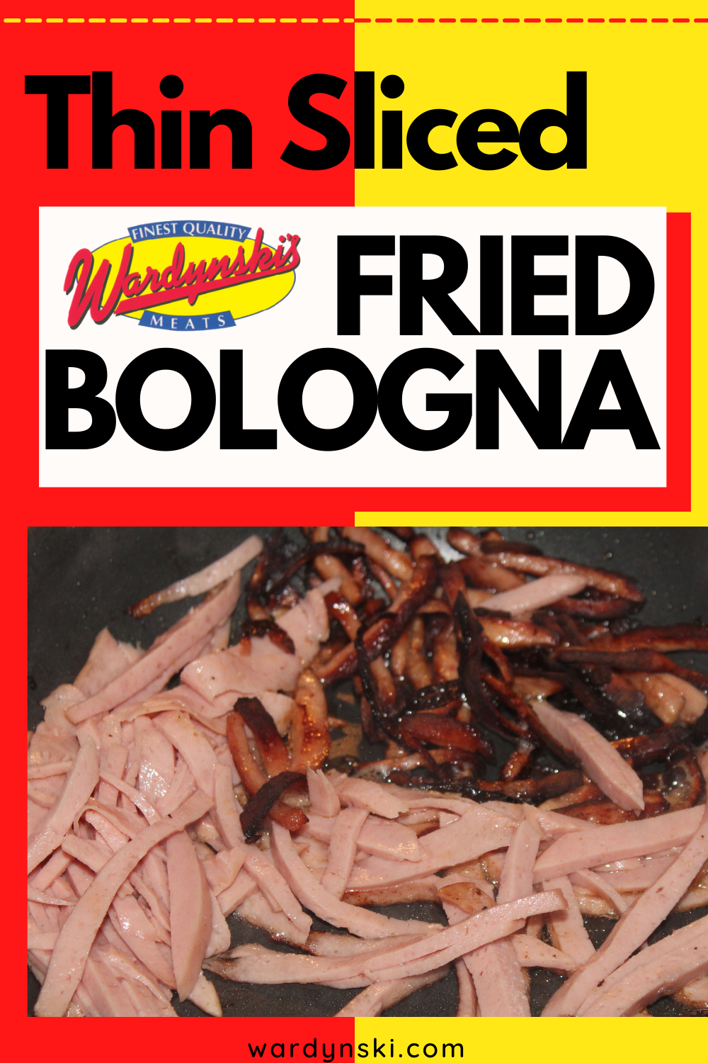 This easy bologna recipe uses thinly sliced bologna and peppers and onions to create a delicious bologna sandwich.