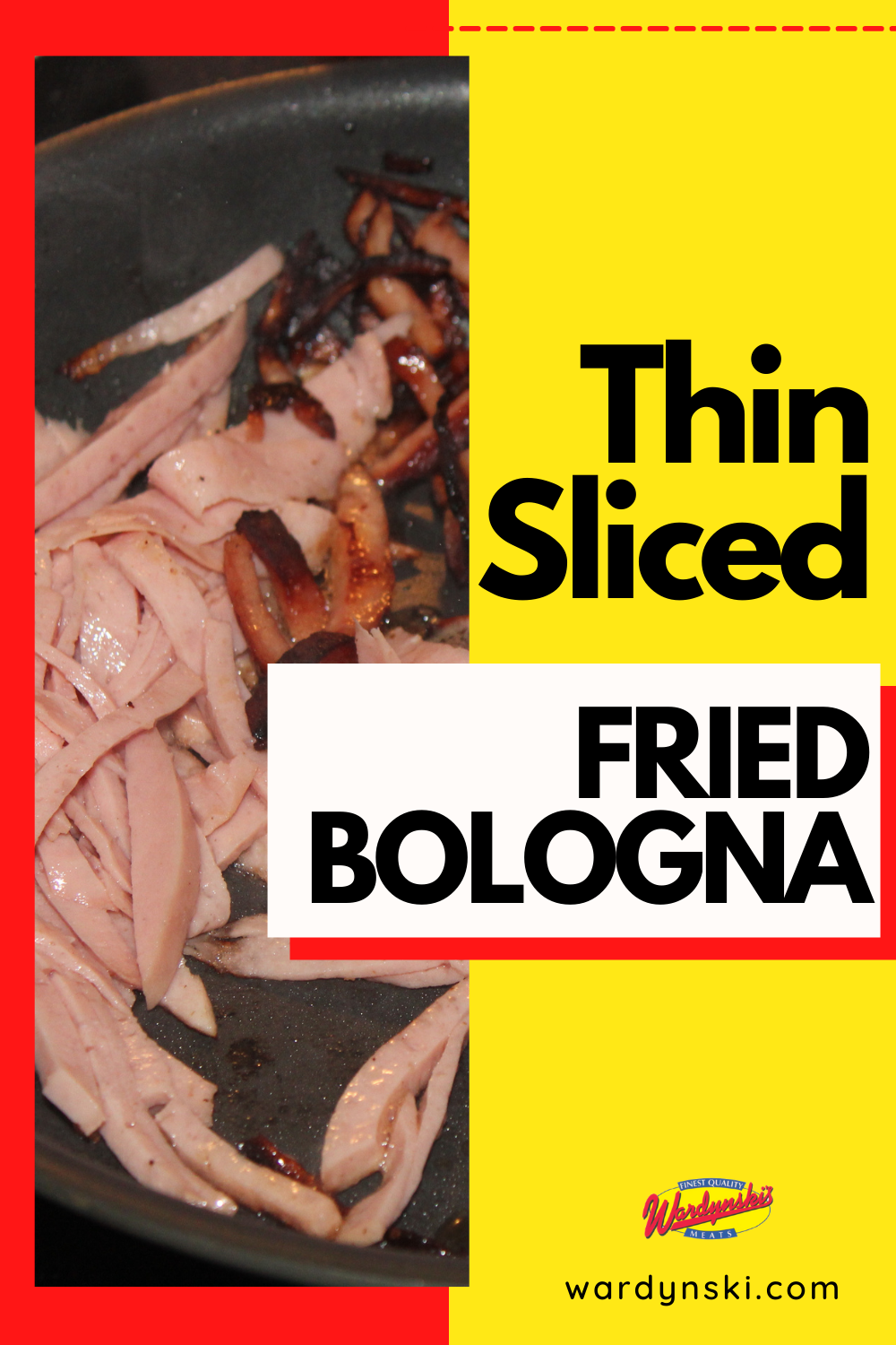 This easy bologna recipe uses thinly sliced bologna and peppers and onions to create a delicious bologna sandwich.