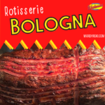 This easy air fryer recipe makes rotisserie bologna easy to make at home!